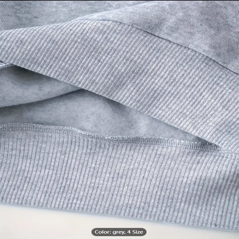 Womens Light Grey Sweatshirt Winking Cat Graphic Print Fleece Lined Casual Oversized Pullover Top for Cat Lovers Pure Cotton