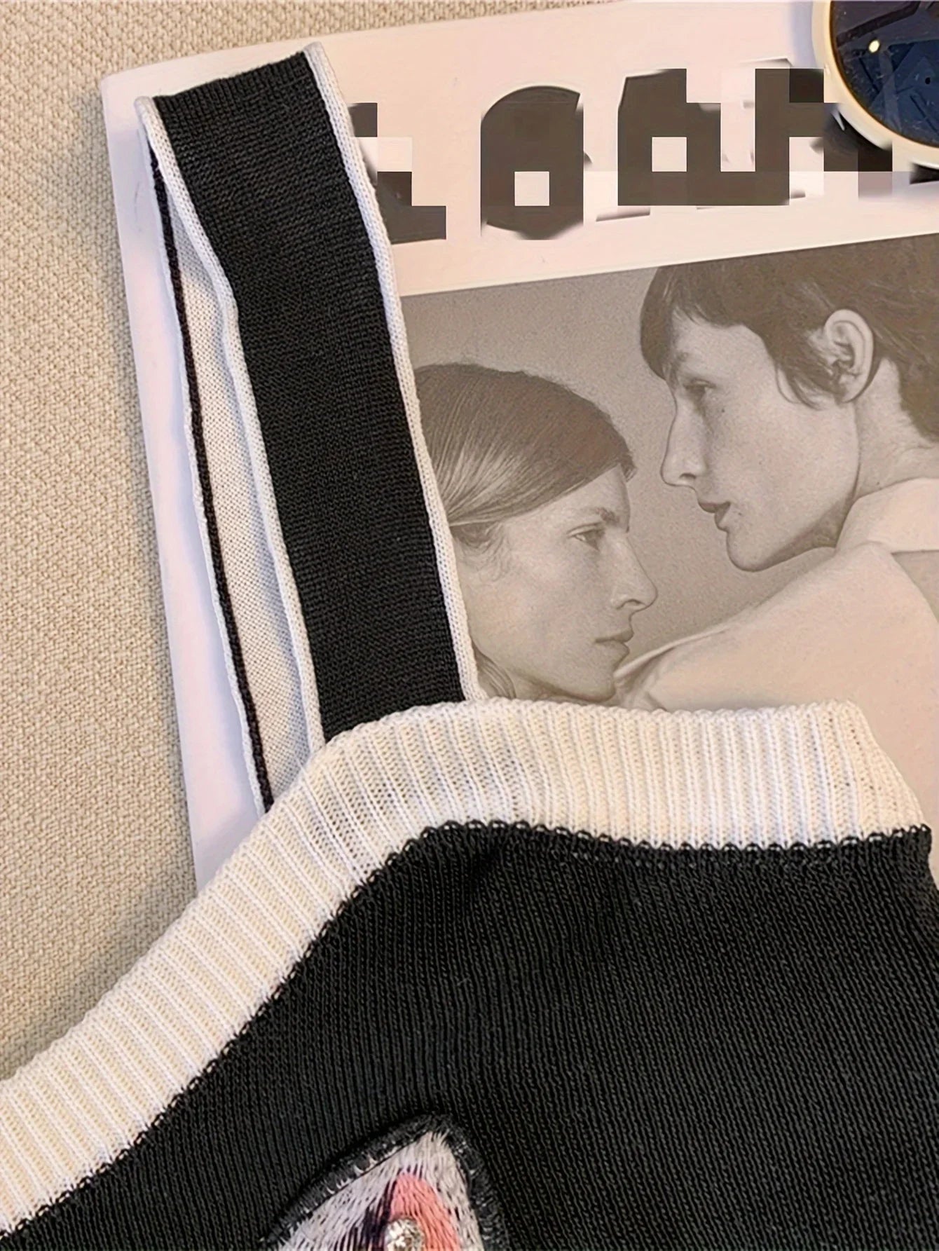 2026 Femali Cat Embroidered Knitted Cami Top Women Y2K Sleeveless Crop Top For Spring & Summer Women's Clothing