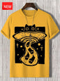 Men's Funny Animal Cat Print T-Shirt 3D Print Short Sleeve T-Shirt Top New In Oversized O-Neck T-Shirt For Men Streetwear