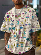 Funny Design Men's T-Shirt Fashion Animal Print Short Sleeve T-Shirt Oversized Harajuku Tops Summer Men's Street Casual Clothing