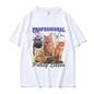 Professional Cat Eater Funny Cat Lover T-Shirt Women's Casual Fashion Clothing T-Shirt Unisex T-Shirt Graphic T Shirts Summer