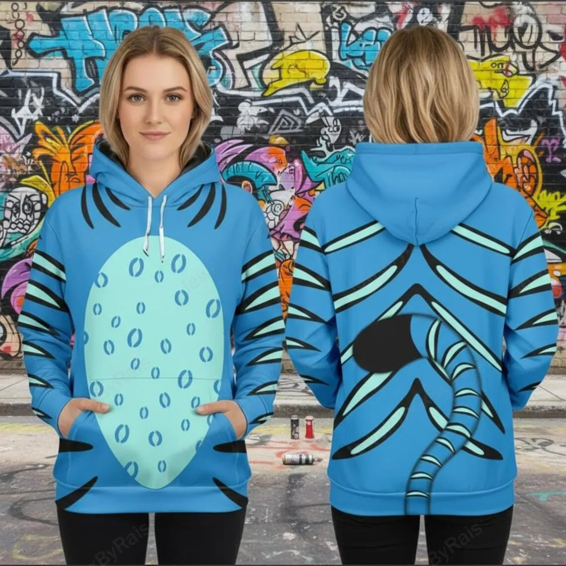 Women's KPop Demon Hunters Inspired Cozy Pullover for Daily Wear & Street Style Outings
