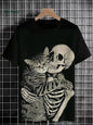 Funny Design Men's T-Shirt Fashion Animal Print Short Sleeve T-Shirt Oversized Harajuku Tops Summer Men's Street Casual Clothing