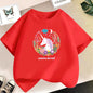 Kids Lovely Cat Pet Animal T Shirt Fashion Summer Girls Cute Casual Top Short Sleeve Tshirts Children Cartoon Graphic Tee