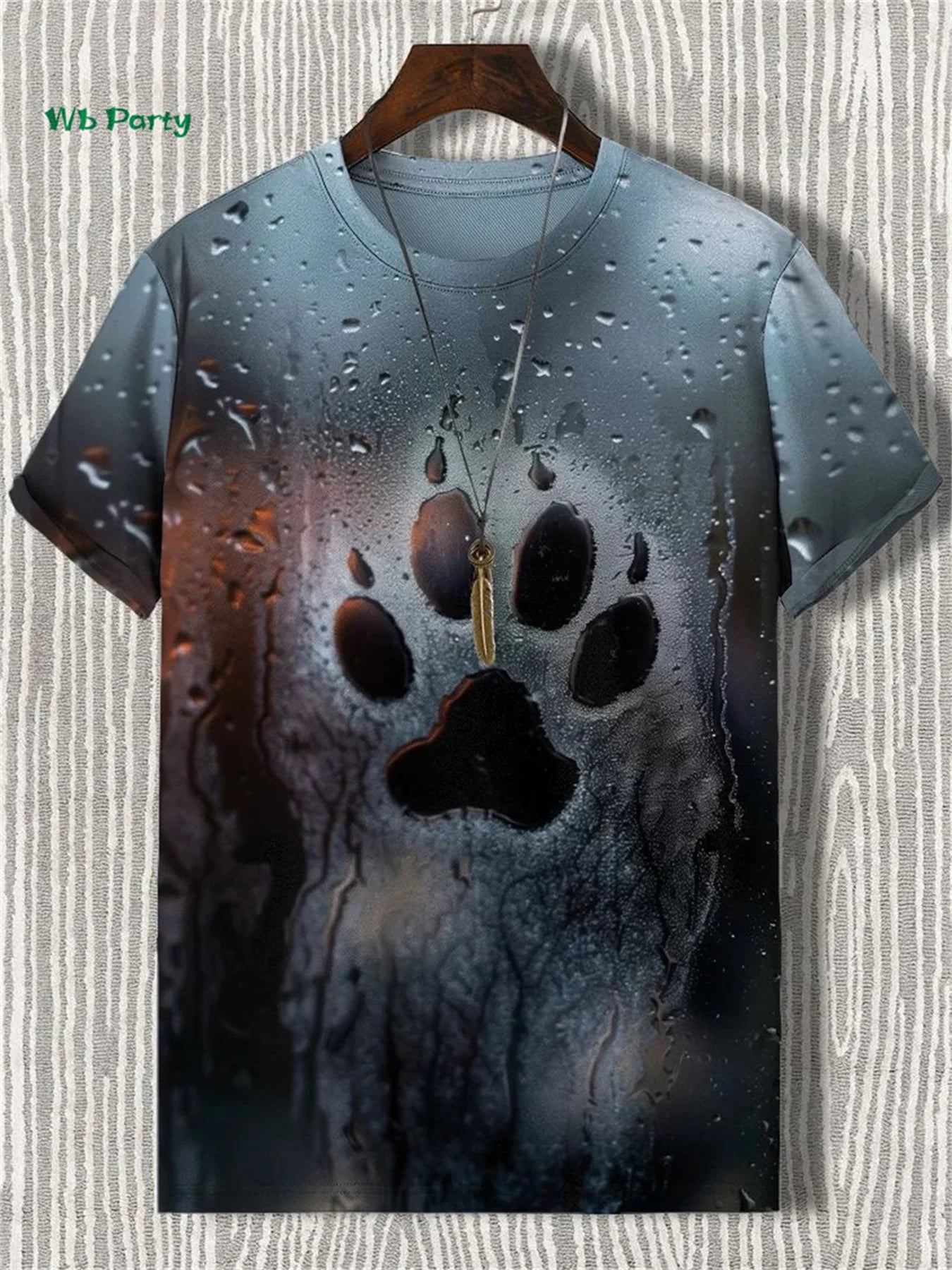 Funny Design Men's T-Shirt Fashion Animal Print Short Sleeve T-Shirt Oversized Harajuku Tops Summer Men's Street Casual Clothing
