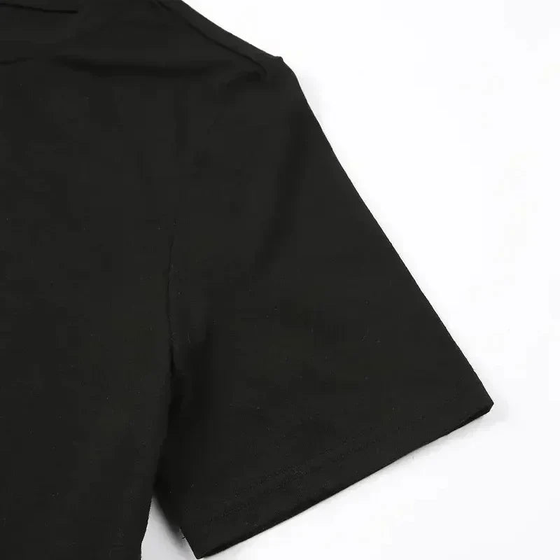 Women's Cat Mom Print Short Sleeve T Shirt 90s Casual Gothic Crew Neck Tees Tops All Seasons Women Cat Face Y2k Tshirt Clothes