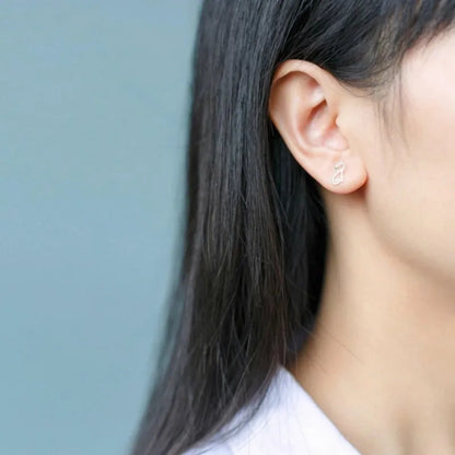 925 sterling silver Cat Stud Earrings for Women Elegant Wedding Jewelry pendientes mujer Brincos