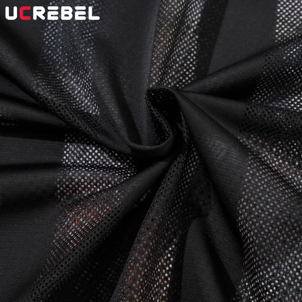 Cat Print Short Sleeve T-shirt Mens Summer Retro High Street Loose Raglan Half-Sleeve V-neck Breathable Mesh Tshirt Men