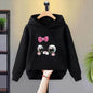 Love you love me cat Children Toddler 3-12 Year Coat Fashion Clothing Boys Girls Hoodie  Tops Spring Autumn Leisure Sweatshirr