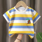 Kids Clothes T-Shirt  Children's Clothing  Boys Girls Summer Cartoon Tops Short Sleeve Clothes 100% Cotton Baby Clothing