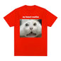 My Honest Reaction T-Shirt Funny Cat Meme Graphic Printed Men Women Clothing T-shirt Fashion Casual Cotton Short Sleeve T Shirts