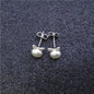 Unique Playful Cat Head Imitation Pearl Earrings - Stylish Gift for Girls & Teenagers Perfect for Parties Christmas or Birthdays
