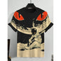 Unisex 2025 T Shirt Men Women Vintage Cartoon Cat 3d Printed T Shirts For Casual Fashion Funny Shirt Tops Tees Male Clothing 6xl